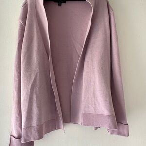 Verve Ami Lavender Cardigan with wrist cut out detail